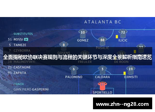 全面揭秘欧协联决赛规则与流程的关键环节与深度全景解析指南速览 全面揭秘欧协联决赛规则与流程的关键环节与深度全景解析指南速览